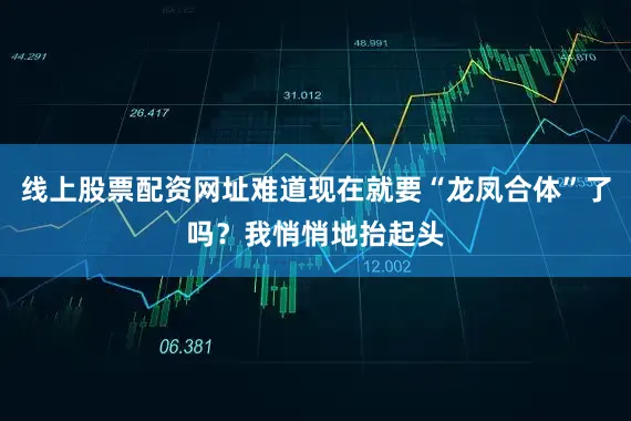 线上股票配资网址难道现在就要“龙凤合体”了吗？我悄悄地抬起头