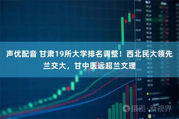 声优配音 甘肃19所大学排名调整！西北民大领先兰交大，甘中医远超兰文理